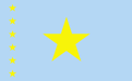 Flagge Demokratische Republik Kongo